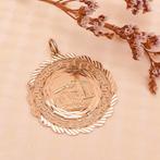 Gouden hanger van het Parthenon (Hanger of bedel), Sieraden, Tassen en Uiterlijk, Bedels, Ophalen of Verzenden, Gebruikt, Goud