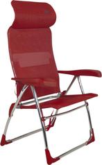 Crespo |  strandstoel compact AL 206 rood, Caravans en Kamperen, Kampeermeubelen, Nieuw