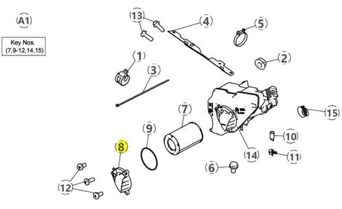 Royal Enfield INLET COVER AIR FILTER - RLY00128B Himalaya..., Motoren, Onderdelen | Merk-onafhankelijk, Nieuw, Verzenden