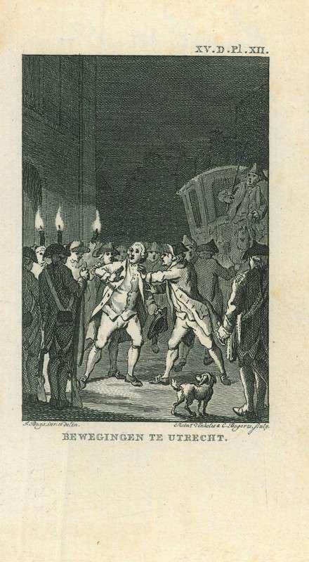 Historische prent van Utrecht, Antiek en Kunst, Kunst | Etsen en Gravures