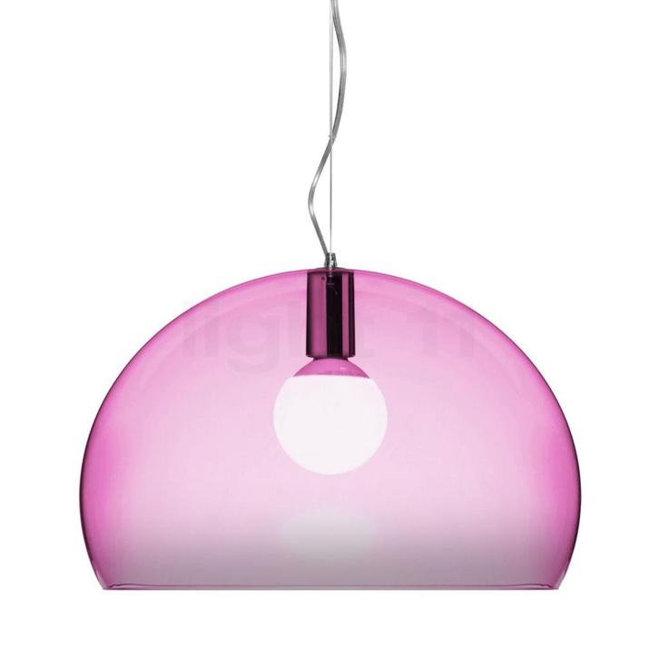 Kartell FL/Y Hanglamp, kardinaalrood (Hanglampen), Huis en Inrichting, Lampen | Hanglampen, Nieuw, Verzenden