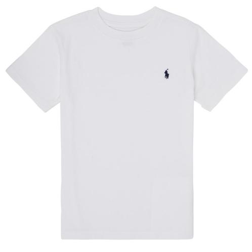 Polo Ralph Lauren  TINNA  Wit T-shirt Korte Mouw, Kinderen en Baby's, Kinderkleding | Overige, Verzenden