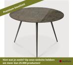 Ethnicraft Luna Indoor Salontafel Mineralen/Whisky - Zwart, Ophalen of Verzenden, Nieuw, Overige materialen