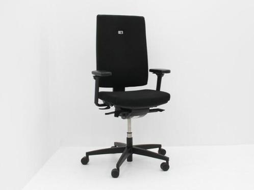 Bureaustoel Viasit Linea - zwart - 5-poots zwart -, Huis en Inrichting, Bureaus, Gebruikt, Ophalen of Verzenden