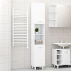 vidaXL Badkamerkast 30x30x179 cm spaanplaat wit, Verzenden, Nieuw, 150 tot 200 cm