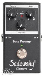 Sadowsky SBP2 Outboard Bass Preamp DI (Effect Pedalen), Muziek en Instrumenten, Ophalen of Verzenden, Nieuw, Overige typen