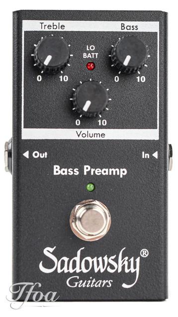 Sadowsky SBP2 Outboard Bass Preamp DI (Effect Pedalen) beschikbaar voor biedingen