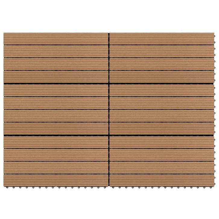 Waterafstotende Terrastegels | Tweedekansje | 41% OFF, Tuin en Terras, Tegels en Klinkers, Nieuw, Composiet, Terrastegels, Ophalen of Verzenden