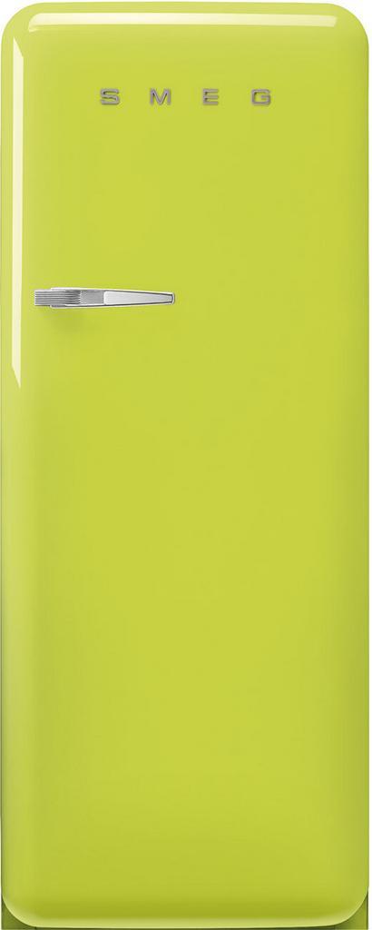 Smeg FAB28RLI6 retro jaren 50 koelkast - lime groen, Witgoed en Apparatuur, Koelkasten en IJskasten, 150 tot 200 liter, Energieklasse A of zuiniger