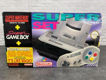 Super Nintendo Starter Pack - Super Set Edition [Complete] beschikbaar voor biedingen