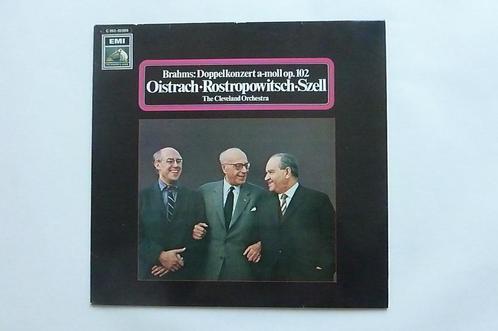 Brahms - Doppelkonzert / Oistrach, Rostropowitsch, Szell(LP), Cd's en Dvd's, Vinyl | Klassiek, Verzenden