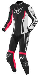 Berik Monza Dames Zwart Wit Roze 1-Delig Motorpak, Motoren, Kleding | Motorkleding, Nieuw met kaartje, Verzenden, Overall, Dames