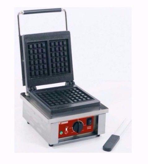 Elektrische wafelijzer - Type Luik 4x6, Zakelijke goederen, Horeca | Keukenapparatuur, Nieuw in verpakking, Verzenden