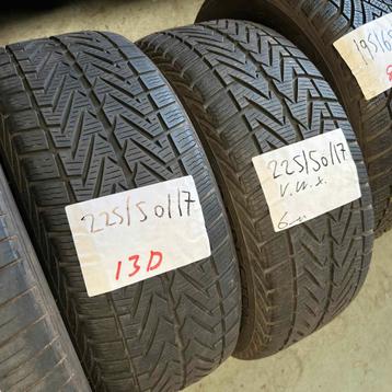 2 x Vredestein Wintrac Xtreme 225-50-17 Winterbanden 6mm beschikbaar voor biedingen