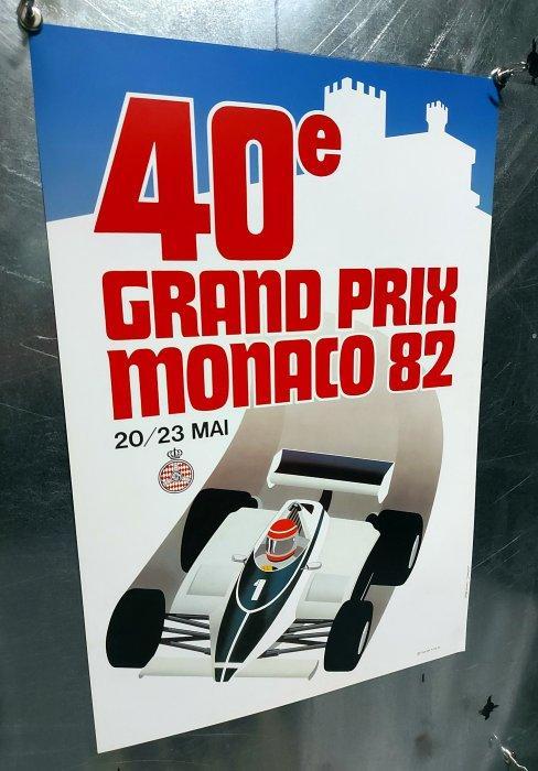 J. GROGNET - 40e Grand Prix Monaco F1 - Nelson Piquet -, Antiek en Kunst, Kunst | Tekeningen en Foto's