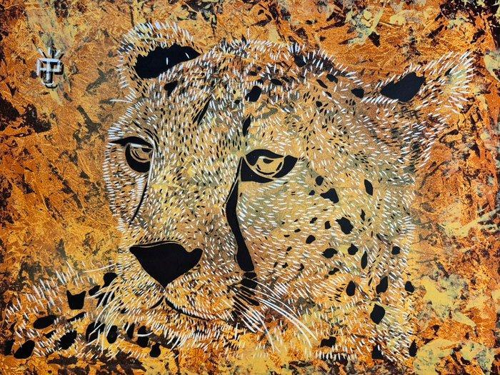 Alexandre Petrus (1988) - LE GUEPARD, Antiek en Kunst, Kunst | Schilderijen | Modern