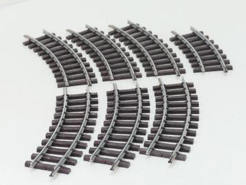 LGB Bundel 6x 1100 R1 Zilverkleurige (aluminium) railset... beschikbaar voor biedingen
