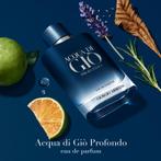 Giorgio Armani Acqua Di Giò Profondo 100 ml Eau de Parfum, Verzenden, Nieuw