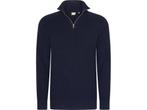 Mario Russo Rib Skipper - Heren Trui - Half Zip - Navy - 3XL, Verzenden, Nieuw