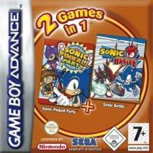 MarioGBA.nl: 2 Games in 1 Sonic Pinball Party + Sonic Battle, Spelcomputers en Games, Games | Nintendo Game Boy, Gebruikt, Ophalen of Verzenden