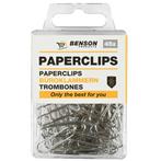 Benson Paperclips 30 mm - 45 stuks (Bureau Accessoires), Zakelijke goederen, Kantoor en Winkelinrichting | Kantoorartikelen, Ophalen of Verzenden