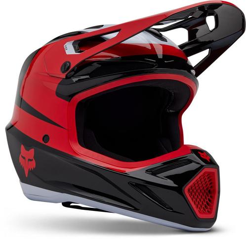 FOX V3 Divider MIPS Zwart Rood Crosshelm, Motoren, Kleding | Motorhelmen, XS, Nieuw met kaartje, Overige merken, Offroadhelm, Verzenden