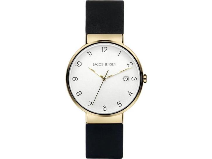 Jacob Jensen Timeless Nordic JJ186 - Polshorloge - Titanium, Sieraden, Tassen en Uiterlijk, Horloges | Dames, Zo goed als nieuw