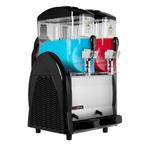 GGM Gastro | Slush machine - 2x 12 liter - Zwart | SMNC24S |, Verzenden, Nieuw in verpakking