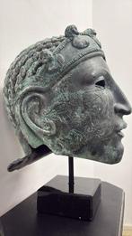 Romeins gezichtsmasker Taxidermie replica montage -, Antiek en Kunst