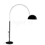 Oluce Coupø© Booglamp, zwart (Staande lampen, Binnenlampen, Huis en Inrichting, Lampen | Vloerlampen, Verzenden, Nieuw