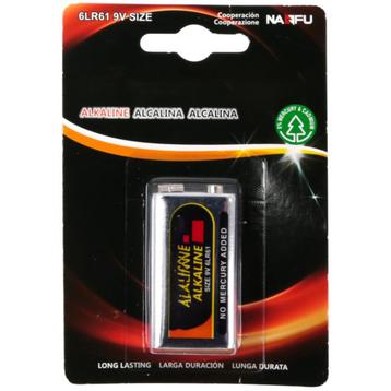 Blokbatterij - Aigi Dei - 6LR61 - 9V - Alkaline Batterijen -