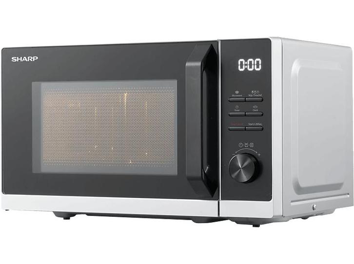 Sharp -  800 W - Inhoud 20 L Magnetron, Witgoed en Apparatuur, Magnetrons, Minder dan 45 cm, Vrijstaand, Draaiplateau, Nieuw, Verzenden