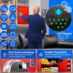 Kluis met cijferslot - Met sluitel - Elektronisch - 20x31x20, Huis en Inrichting, Brandblussers en Brandkasten, Verzenden, Zo goed als nieuw