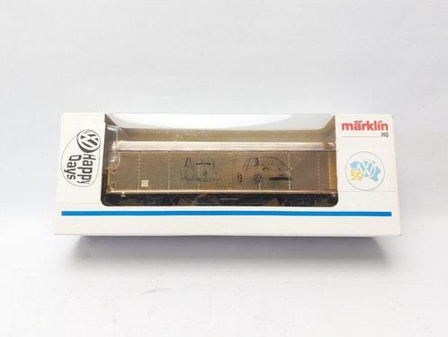 Märklin H0 - Modeltrein goederenwagon (1) - VW Happy Days, Hobby en Vrije tijd, Modeltreinen | H0