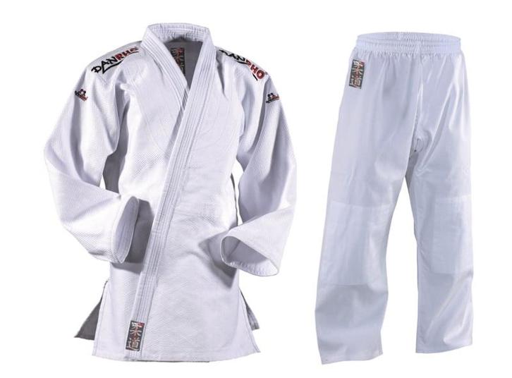 DANRHO Judopak Classic wit (Judopakken), Sport en Fitness, Vechtsporten en Zelfverdediging, Vechtsportpak, Nieuw, Judo, Ophalen of Verzenden