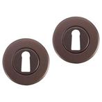 Deurbeslag | Sleutelrozet | Differnz (Rond, RVS, Brons), Doe-het-zelf en Verbouw, Hang- en Sluitwerk, Verzenden, Nieuw