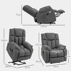 TRUUSK Elektrische TV-fauteuil Met Opsta-hulp, Relaxfauteuil, Verzenden, Nieuw