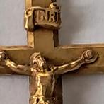 Hanger - 18 karaat Geel goud, Sieraden, Tassen en Uiterlijk, Antieke sieraden