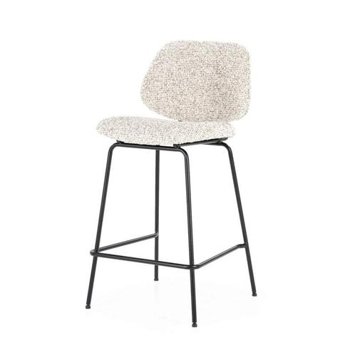 Barstoel Jon - Beige Maywood - 95993 - barkruk/stoel, Huis en Inrichting, Stoelen, Nieuw, Stof