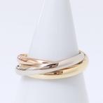 Cartier - Ring - Trinity - 18 karaat Witgoud, Geel goud,, Nieuw