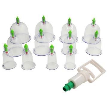 20-delige cupping set met 6 formaten cups en pomp beschikbaar voor biedingen