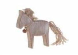 Houten Paardje 9,5x10x2 cm, Hobby en Vrije tijd, Knutselen, Nieuw, Ophalen of Verzenden