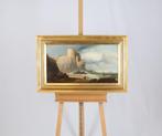 James Webb (1825-1895) - Schots kustlandschap met een, Antiek en Kunst