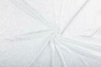 Goedkope velours stof wit!, Hobby en Vrije tijd, Stoffen en Lappen, 120 cm of meer, Wit, Ophalen of Verzenden, Polyester