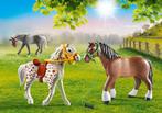 Playmobil Country 70683 set van 3 paarden, Nieuw, Ophalen of Verzenden