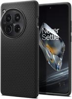 Spigen OnePlus 12 Hoesje Liquid Air Zwart, Verzenden, Nieuw, Hoesje of Tasje