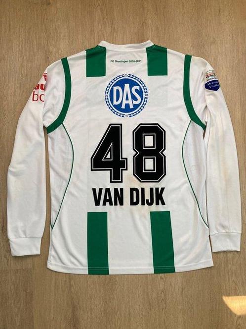 FC Groningen - Virgil Van Dijk - 2011 - Voetbalshirt, Verzamelen, Overige Verzamelen