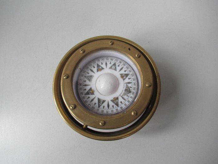 Kompas - Messing - C . Plath . Hamburg - Antiek, Antiek en Kunst, Curiosa en Brocante