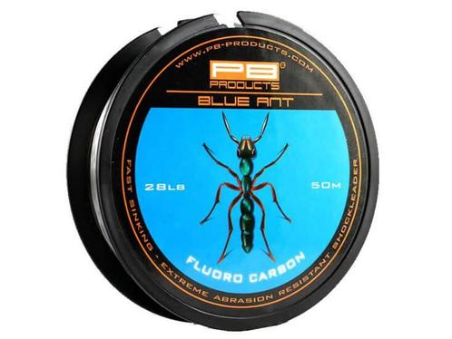 Blue Ant Fluoro Carbon Lijn 50 m. PB Products - Karper XL, Watersport en Boten, Hengelsport | Karpervissen, Vislijn, Nieuw, Verzenden