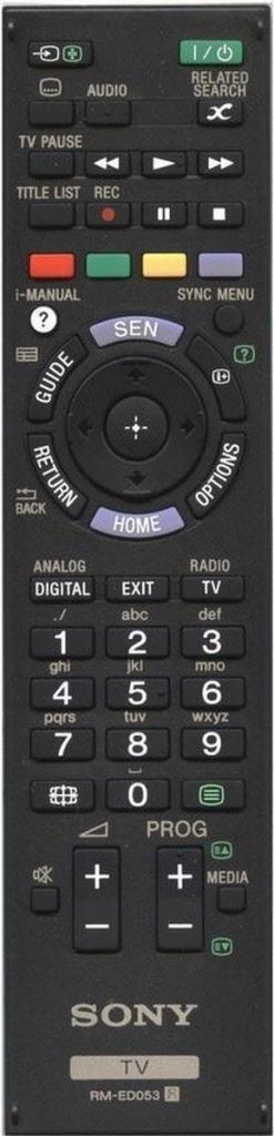 Afstandsbediening Sony RM-ED053, Audio, Tv en Foto, Afstandsbedieningen, Origineel, Nieuw, Ophalen of Verzenden